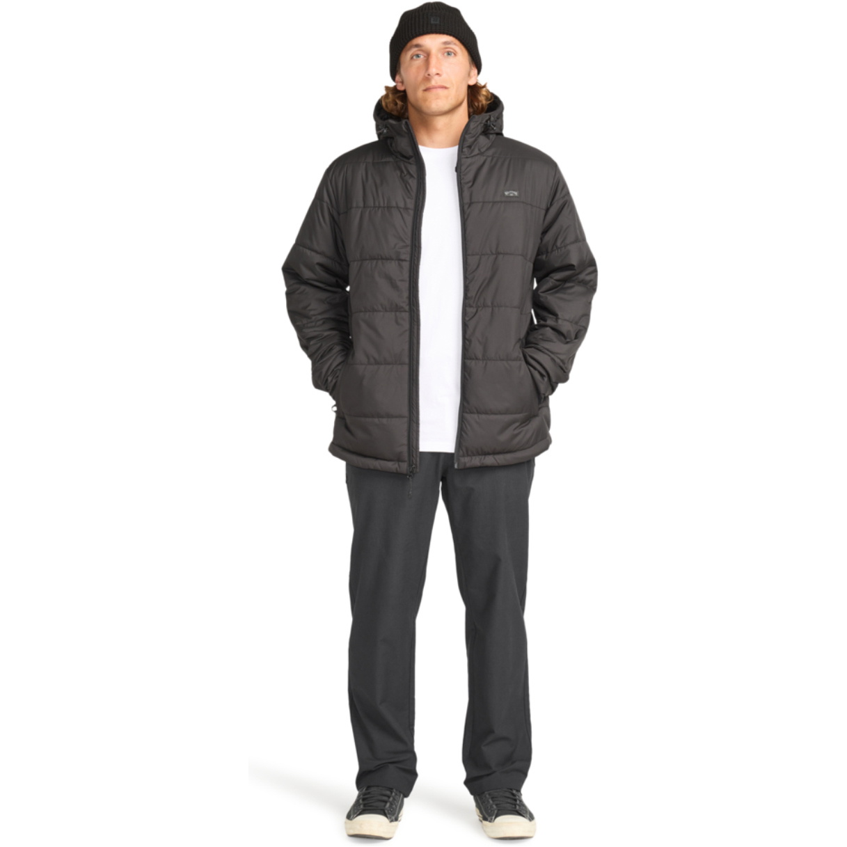 2025 Billabong Mens Journey Hooded Jacket EBYJK00145 - Black